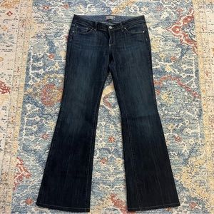 Paige denim, flare jeans, euc